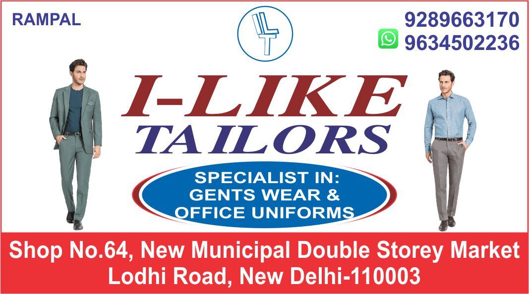 I LIKETAILORS (Lodhi Colony Tailors)